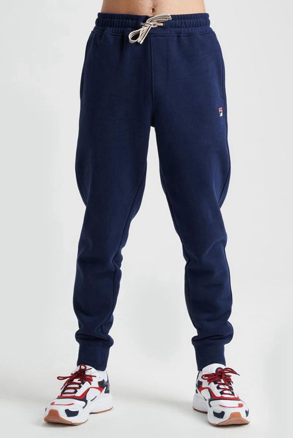 Pantalón Jogger Fila Hombre Azul Marino - Visconti Jogger - España 894702IKJ